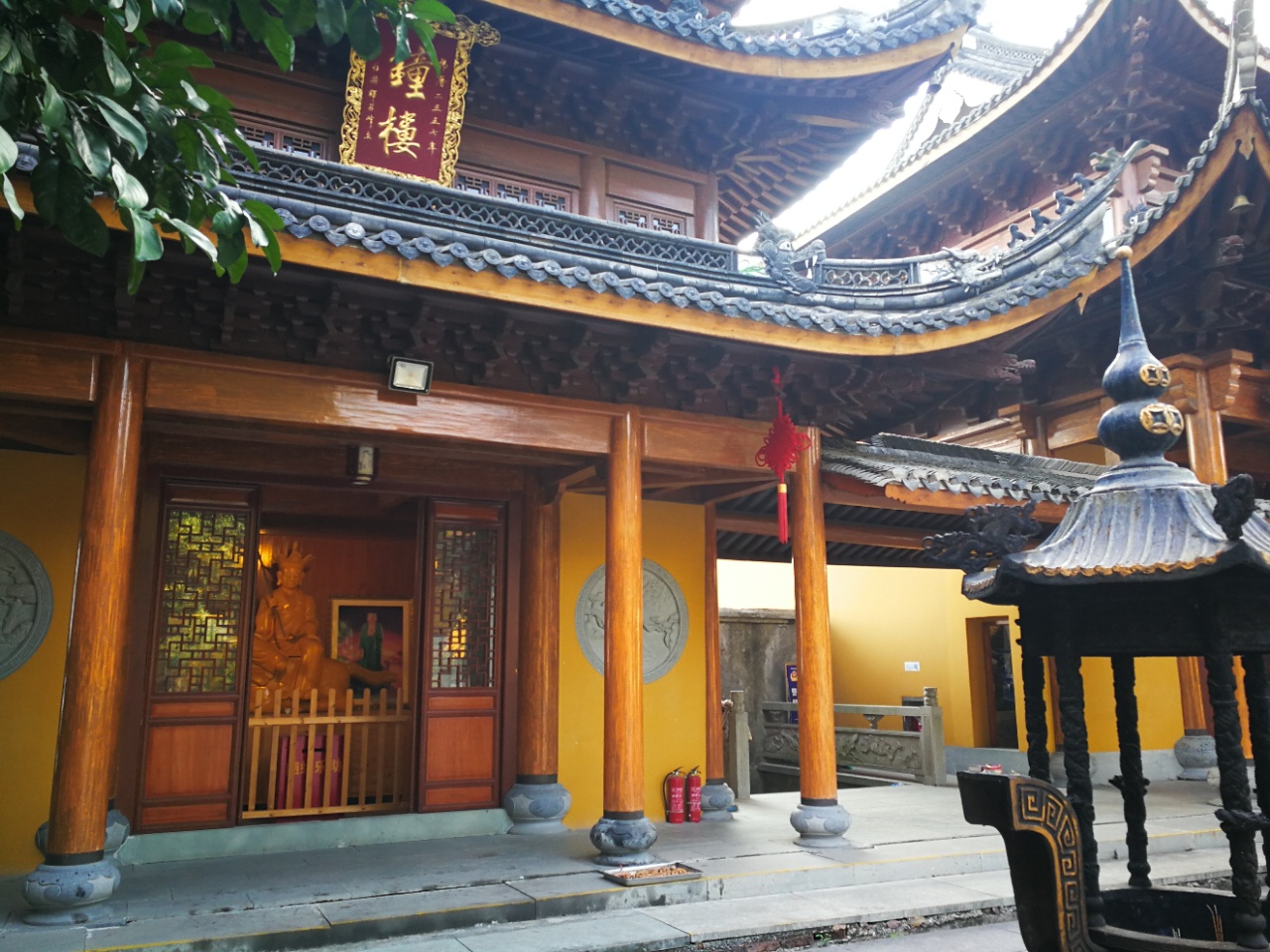 冠山寺的丹桂香了